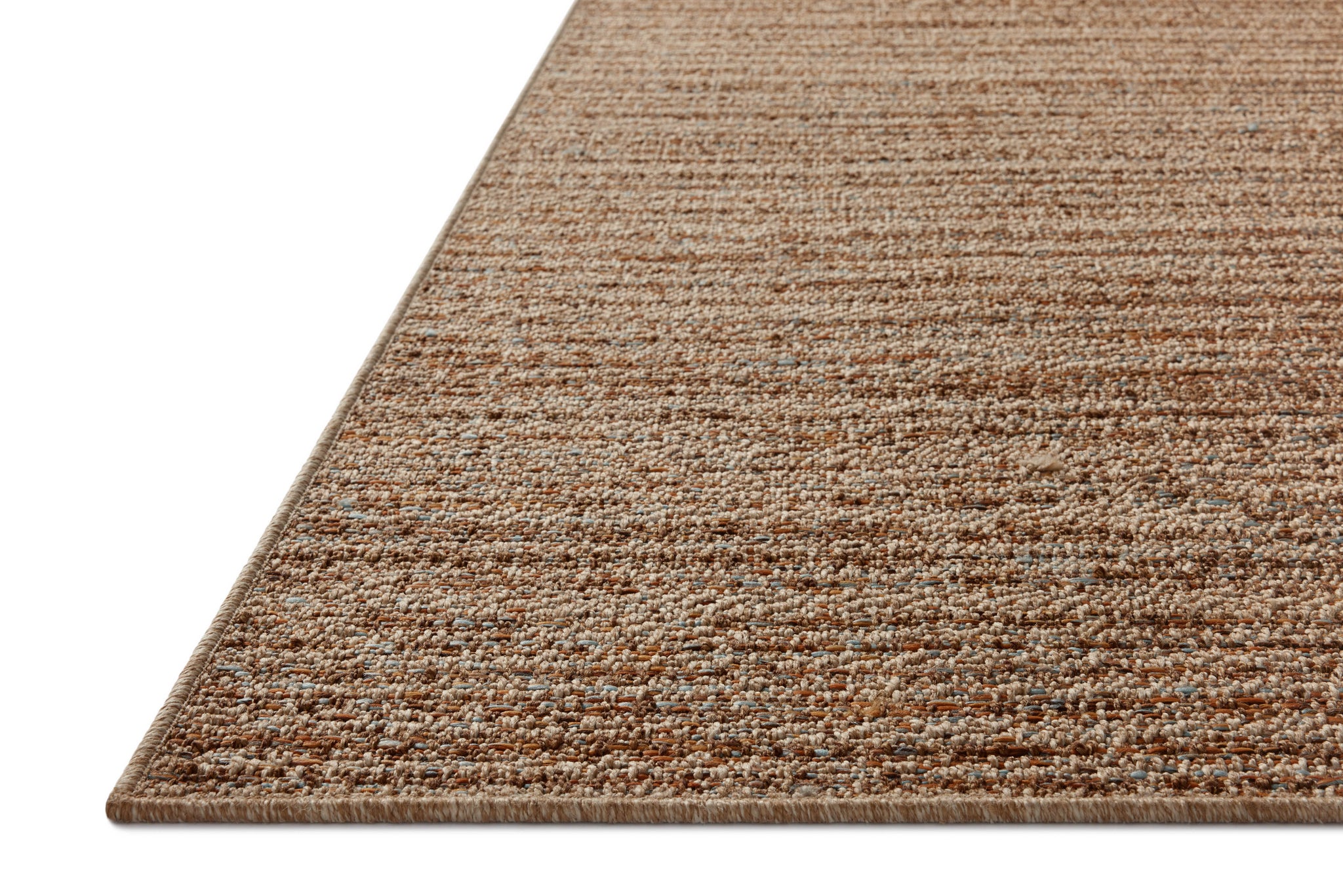 angle view of Merrick Oatmeal / Multi luxury Rug