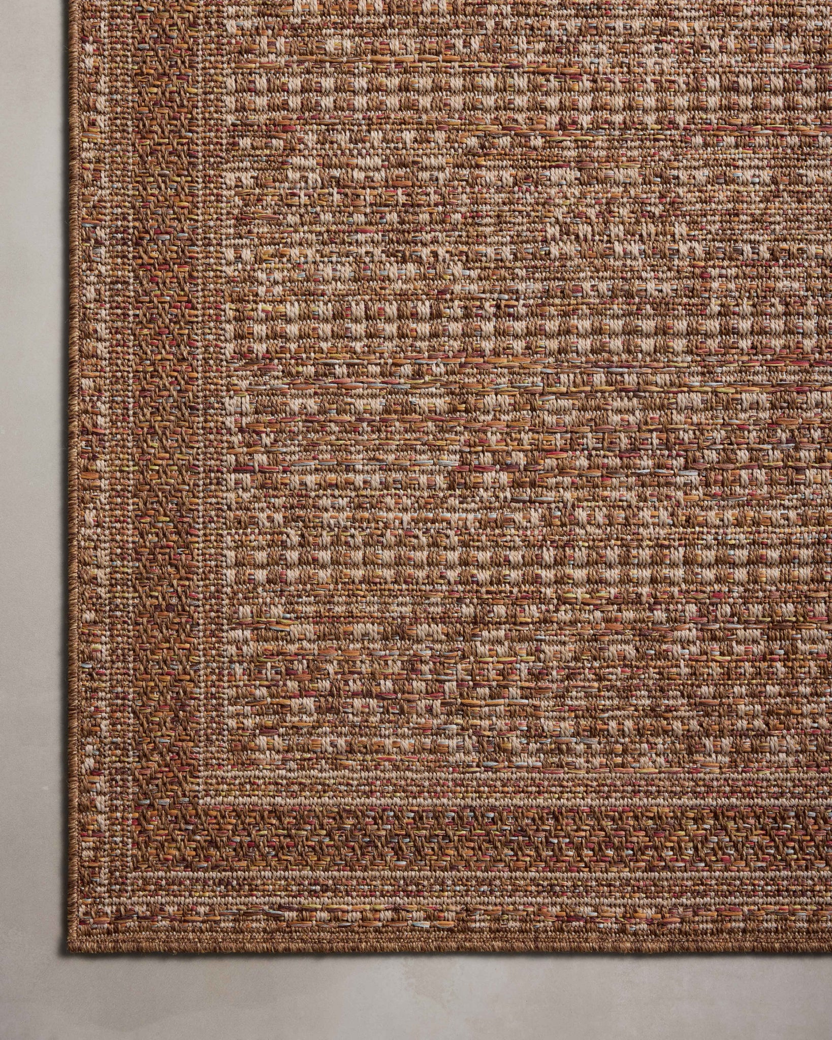 detail view of Merrick Natural / Fiesta luxury Rug