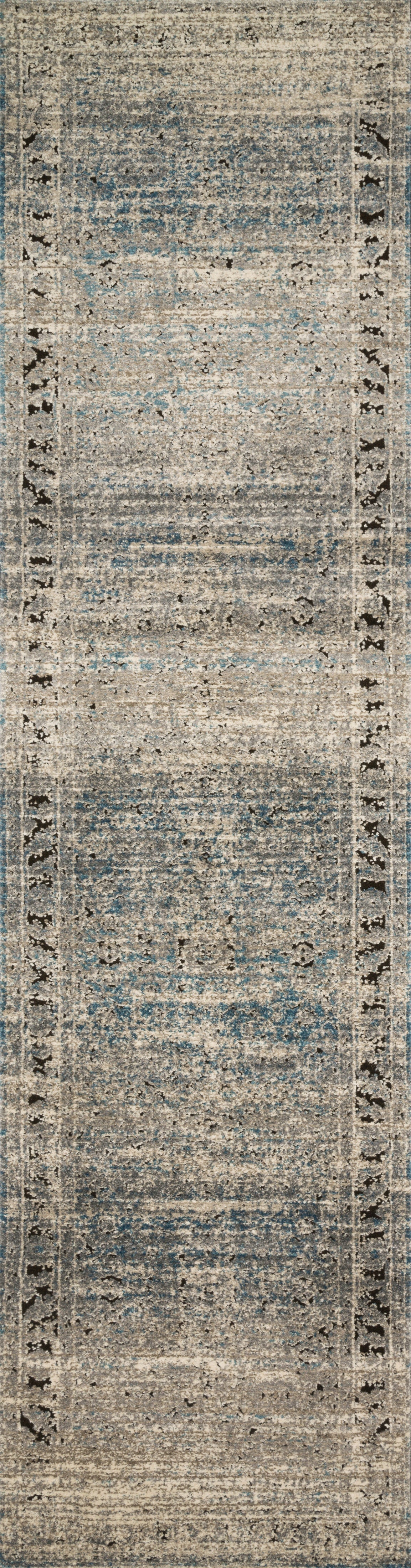 front view of Millennium Taupe / Ivory luxury Rug