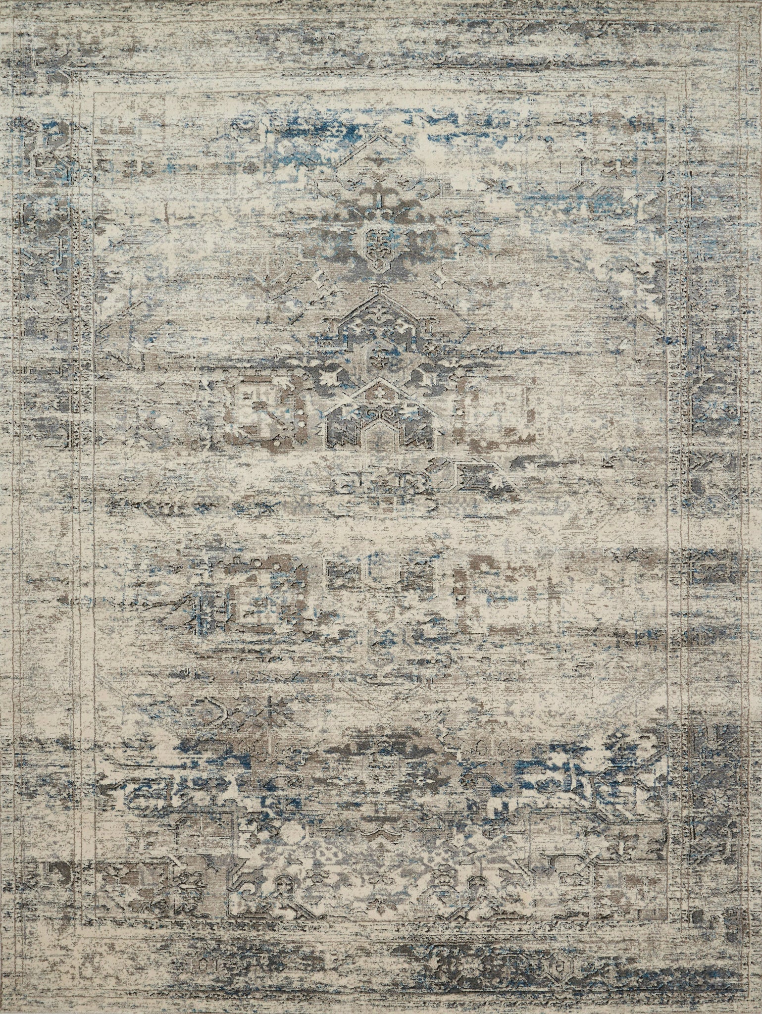 lifestyle view of Millennium Taupe / Ivory luxury Rug