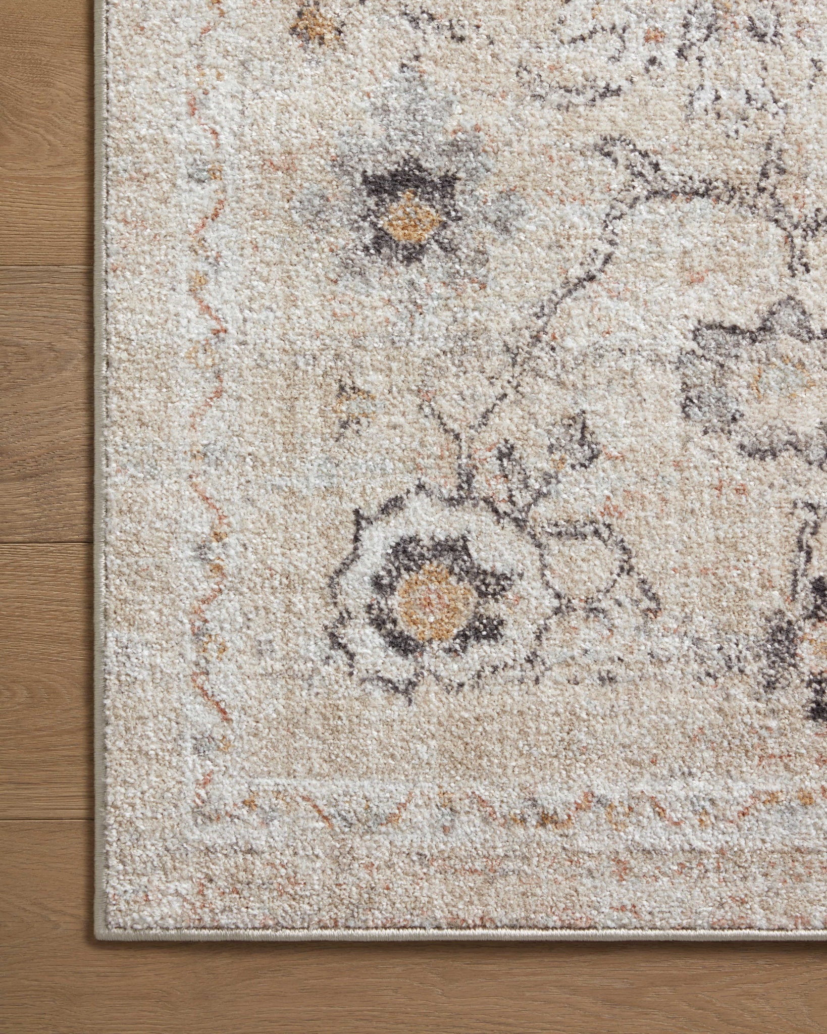 detail view of Monroe Natural / Multi luxury Rug