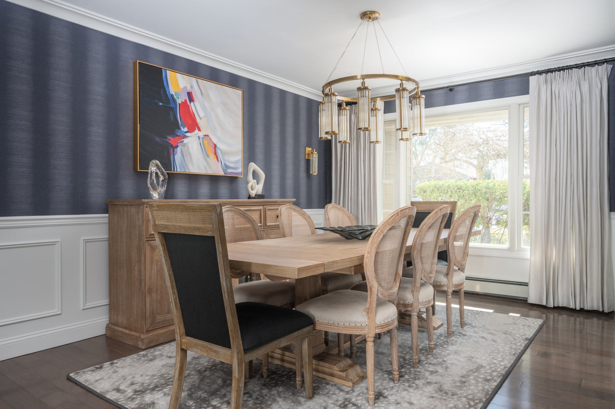 Marley Chandelier 31.25" - Lifestyle [9130-AGB]