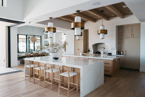 Melrose Pendant 22" - Lifestyle [275-46-VB/SBK]