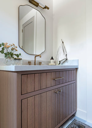 Merced Wall Sconce - Lifestyle [B7124-PBR]