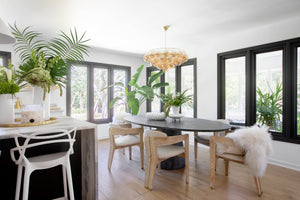 Mimi Chandelier 31.5" x 15.75" - Lifestyle [H711809-AGB]