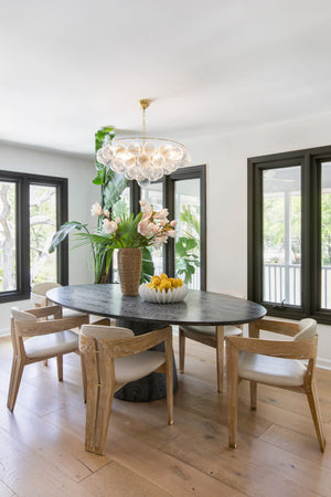 Mimi Chandelier 31.5" x 15.75" - Lifestyle [H711809A-AGB]