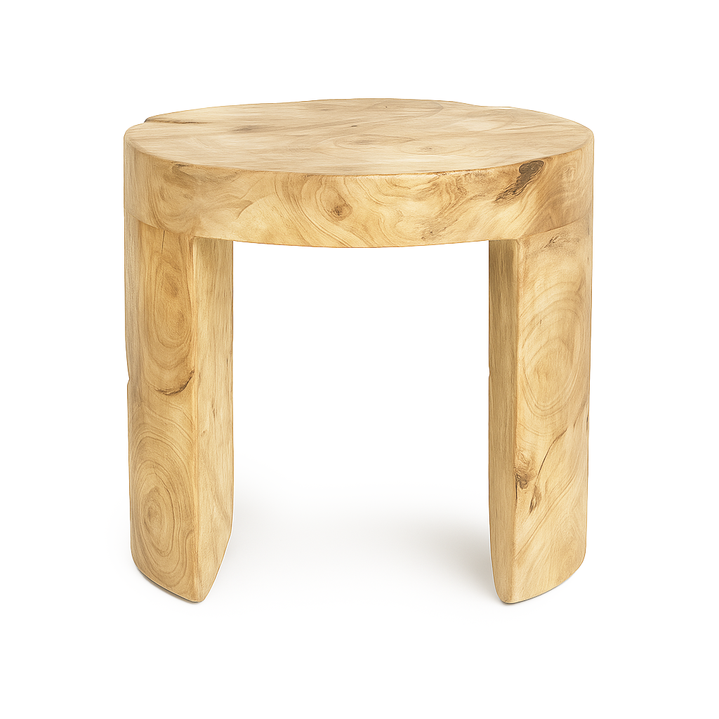 Table d'appoint Natura Bundar - Blanchie