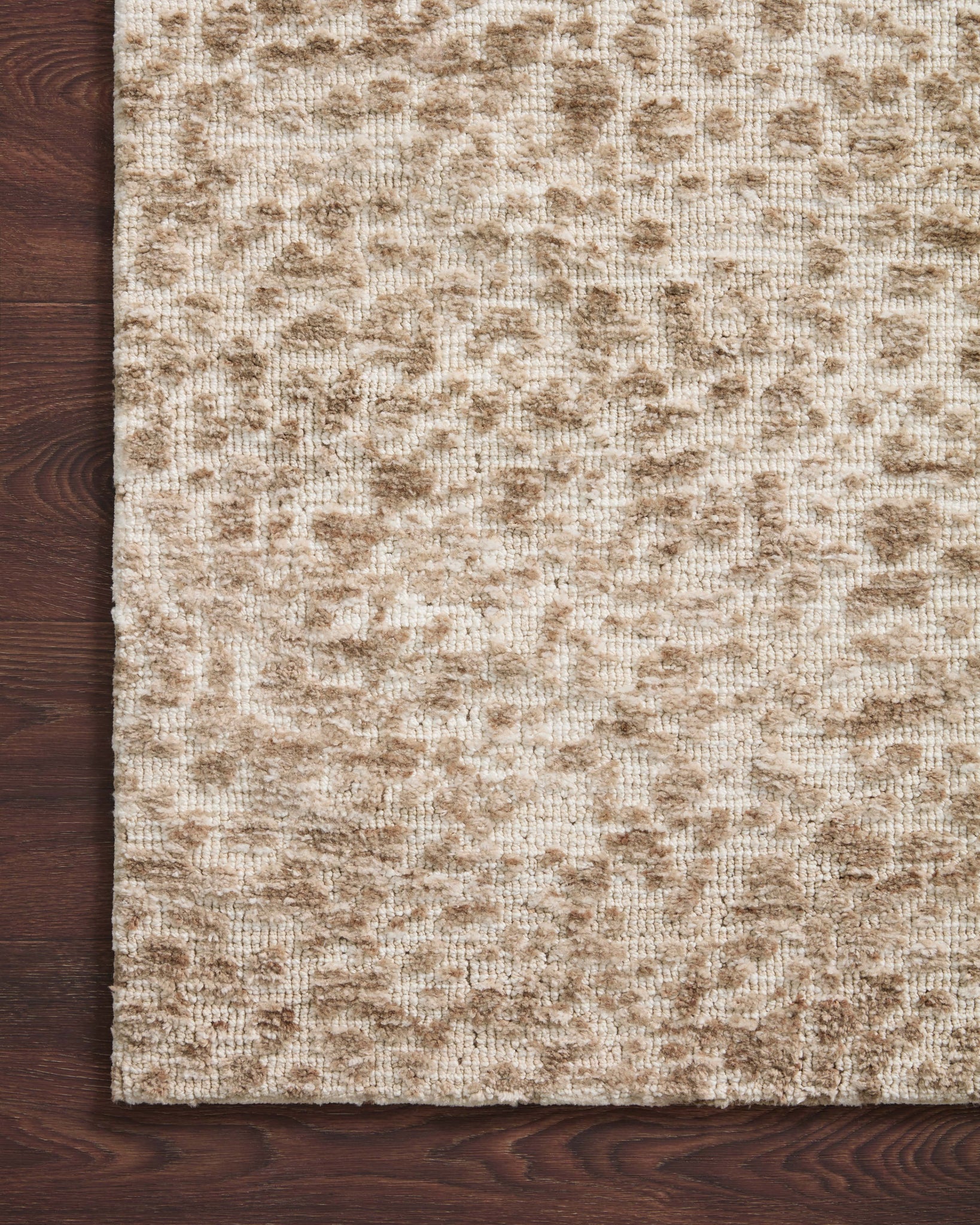 detail view of Neda Ivory / Sand luxury Rug