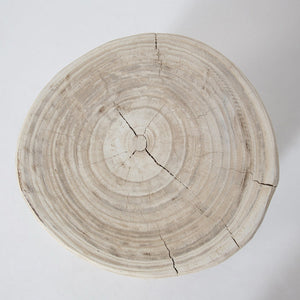 Nova Wide 18" Stump - Round - White
