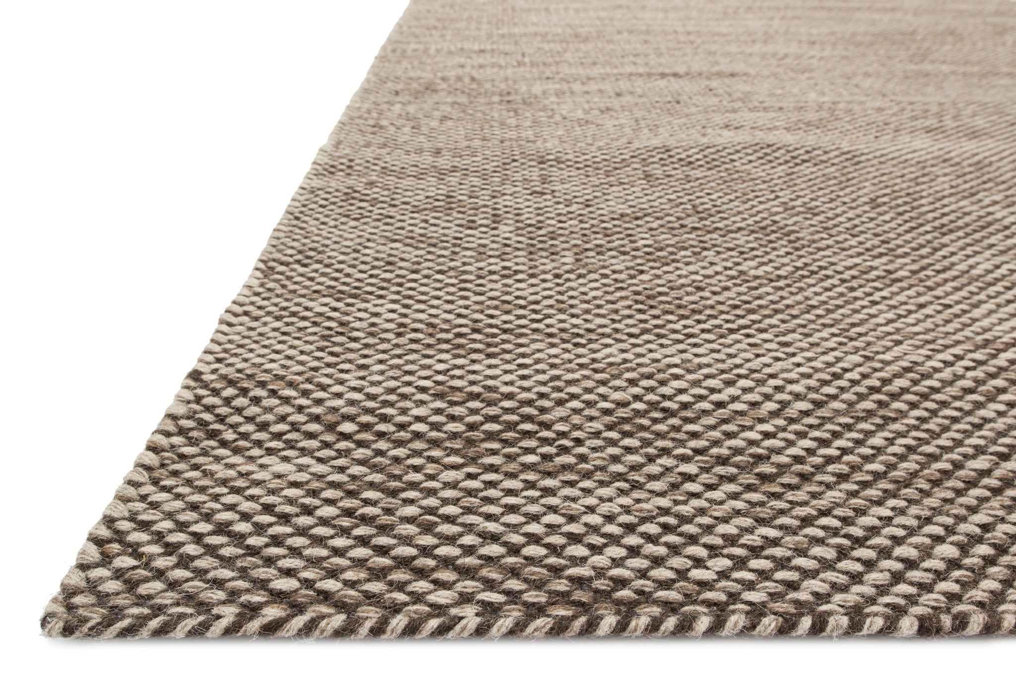 angle view of Oakwood Stone luxury Rug