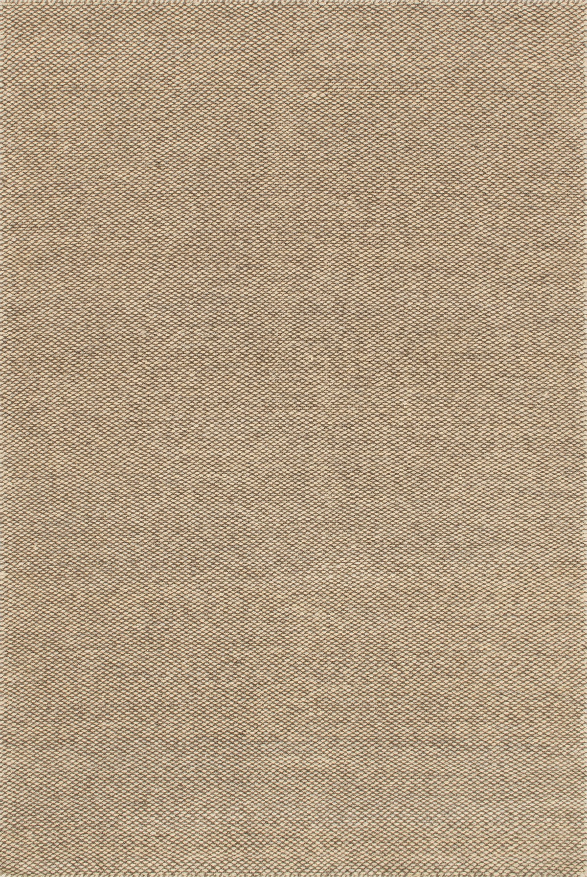 front view of Oakwood Natural luxury Rug