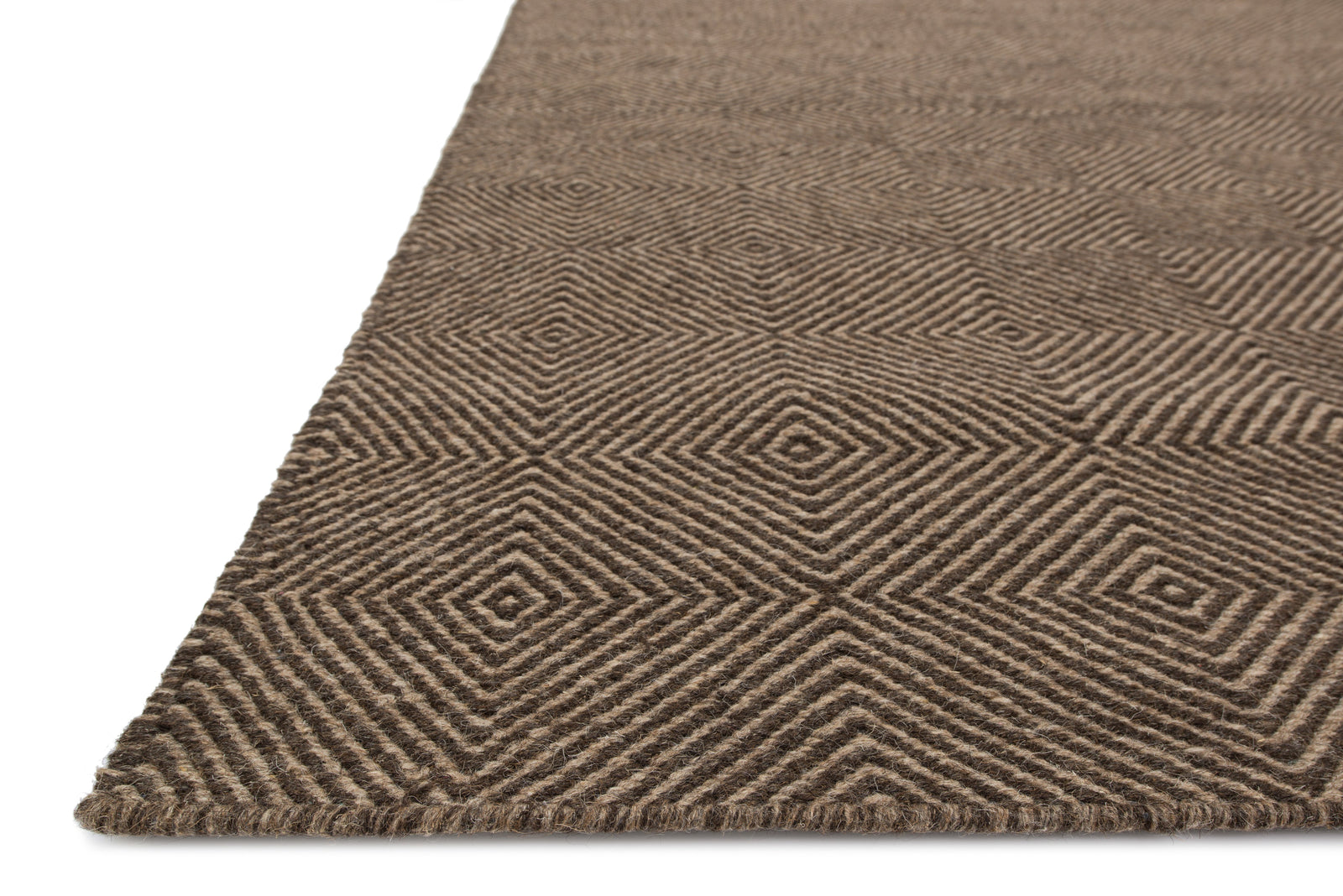 front view of Oakwood Dune luxury Rug