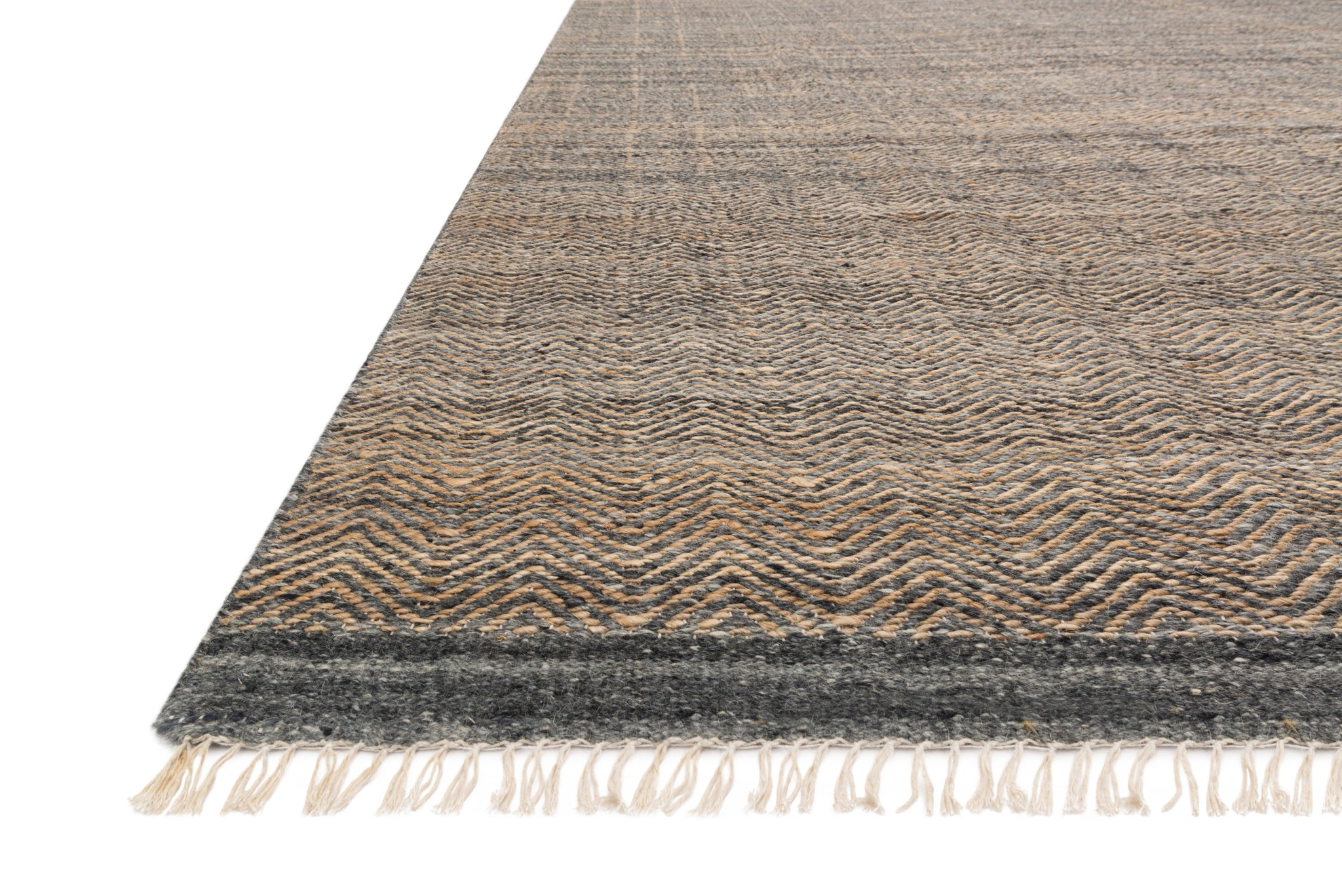 front view of Omen Ink luxury Rug