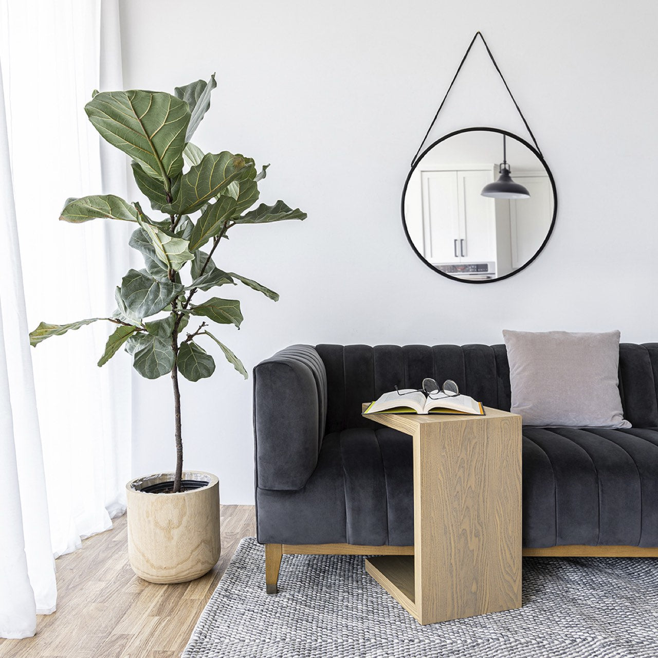 Mesa Oscar C - Roble claro