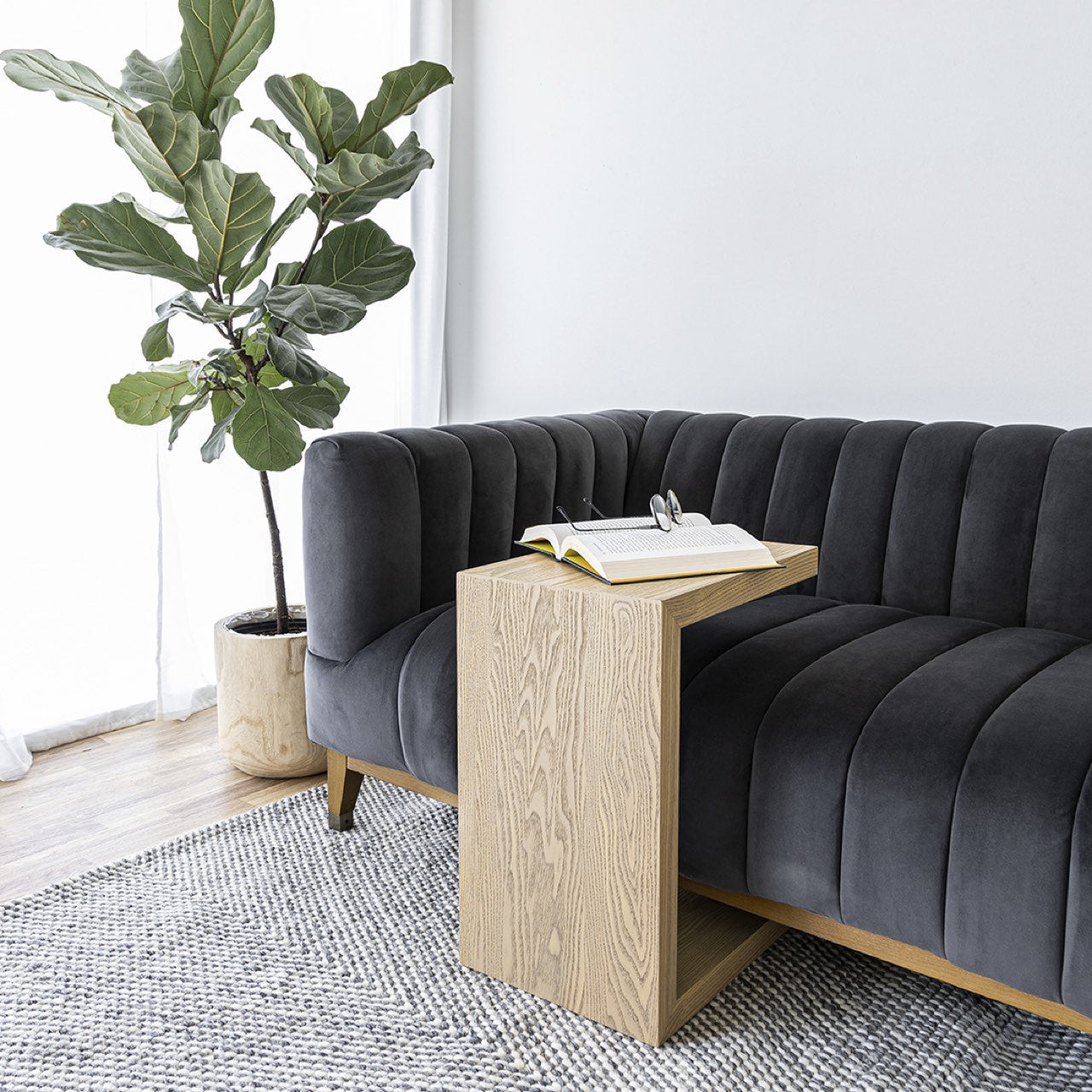 Mesa Oscar C - Roble claro