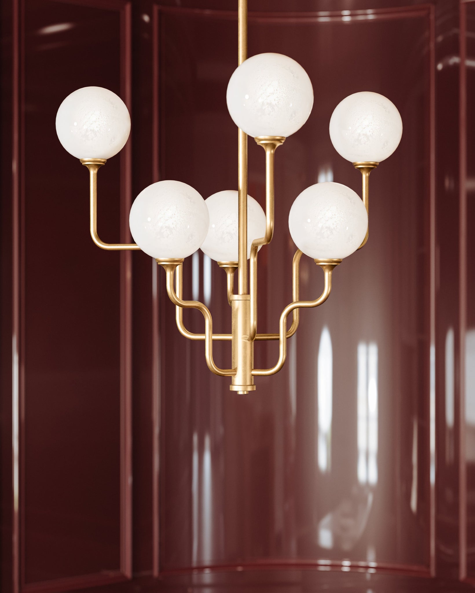 Onyx Chandelier 28" - Lifestyle [332-28-VGL]
