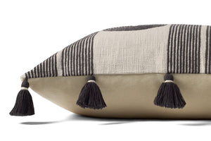 Black / Grey Pillow - Rug Corner (H)