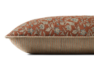 Brick / Multi Pillow - Rug Corner (H)