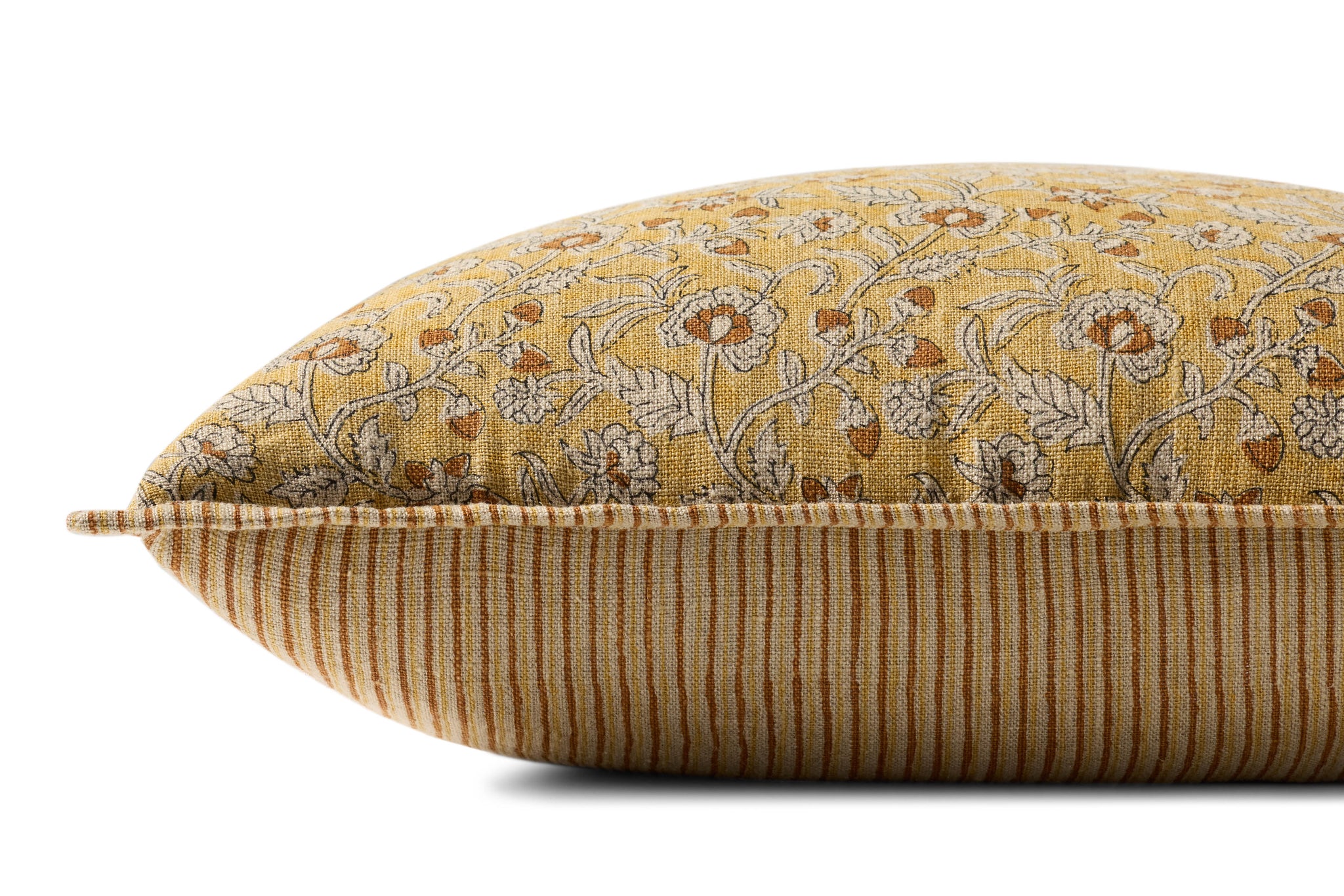 Gold / Multi Pillow - Rug Corner (H)