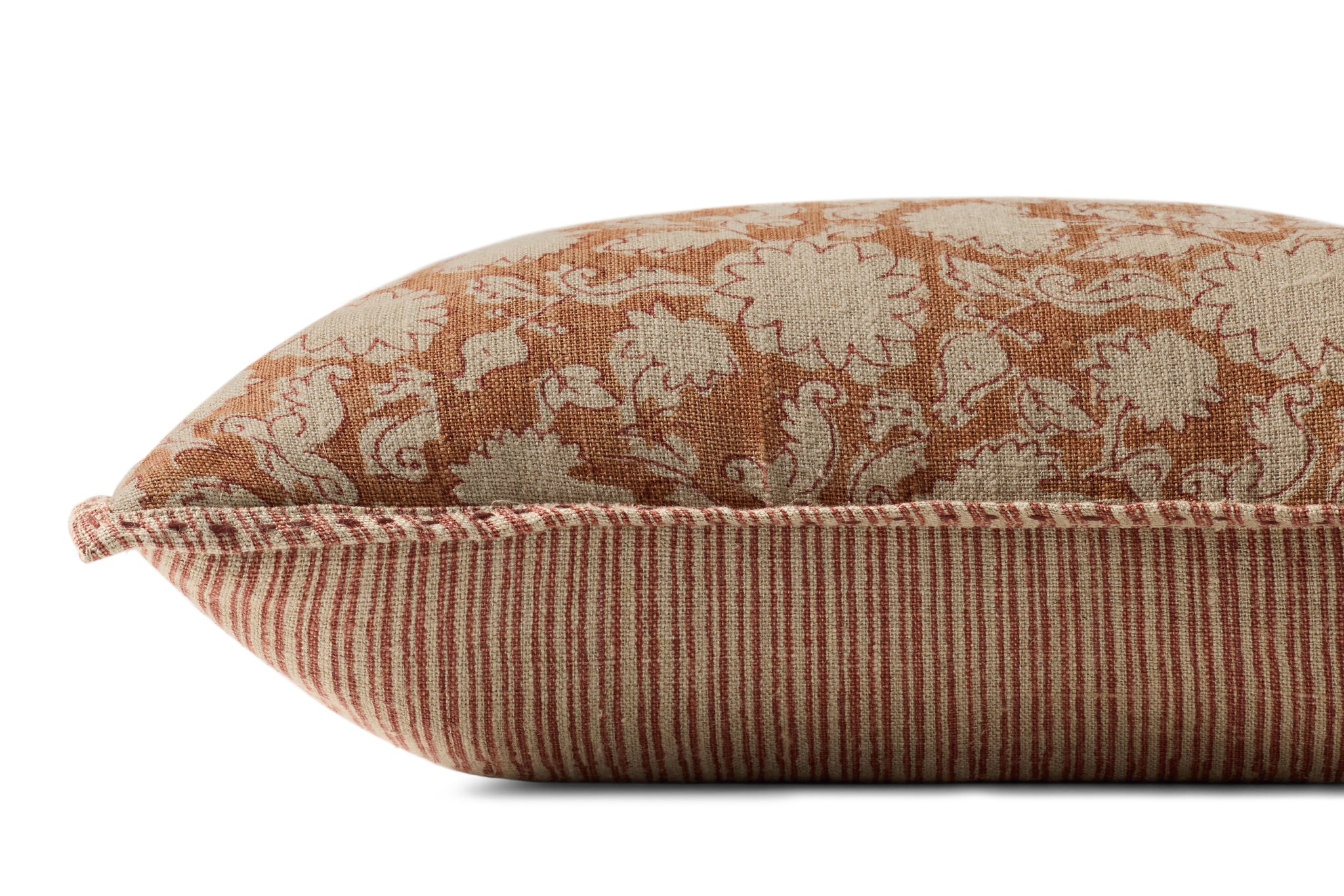 Rust Pillow - Rug Corner (H)