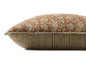 Rust Pillow - Rug Corner (H)