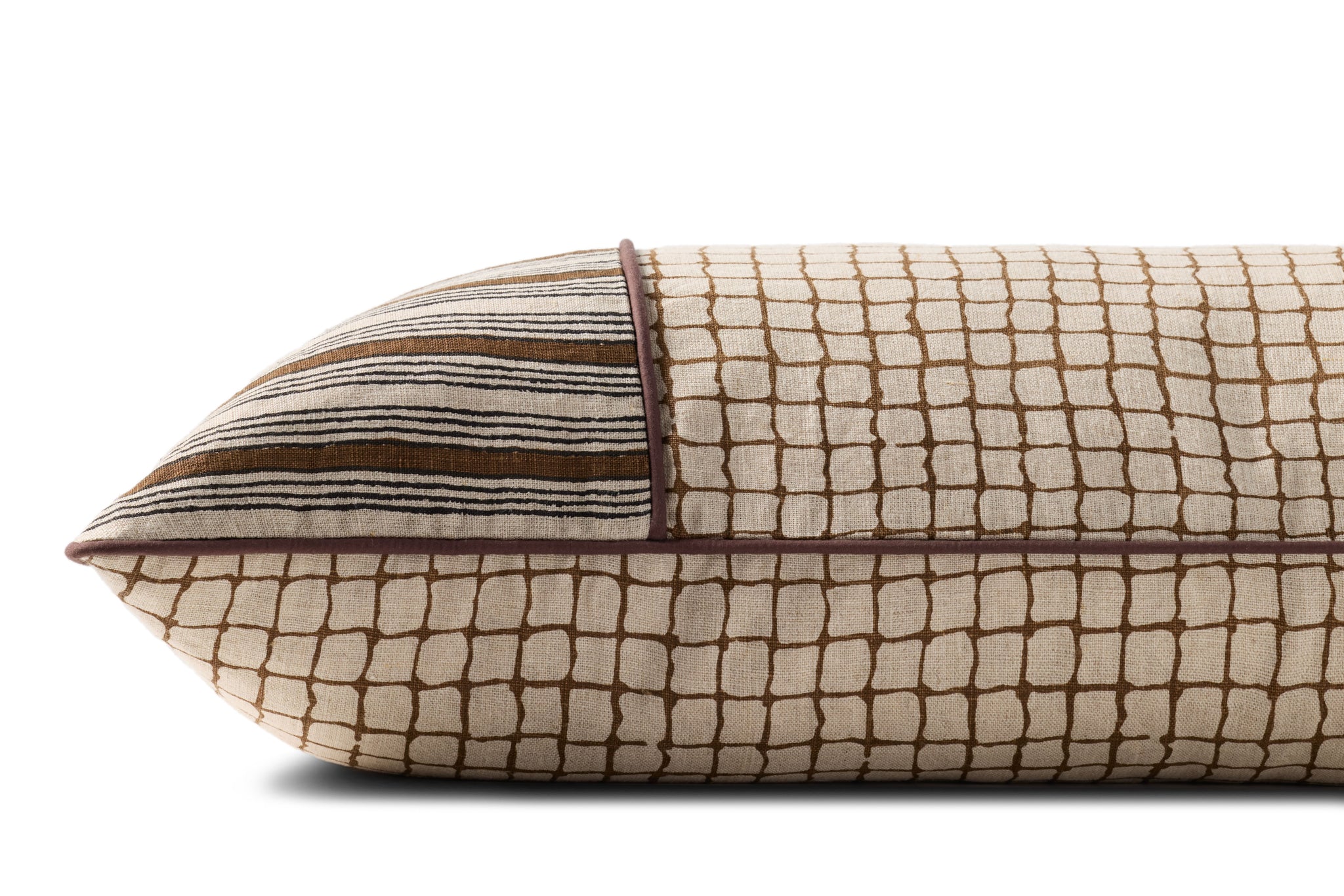 Brown Pillow - Rug Corner (H)