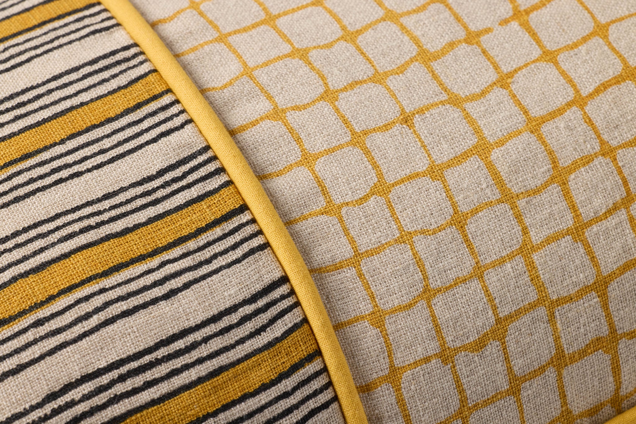 Yellow Pillow - Macro Detail (H)