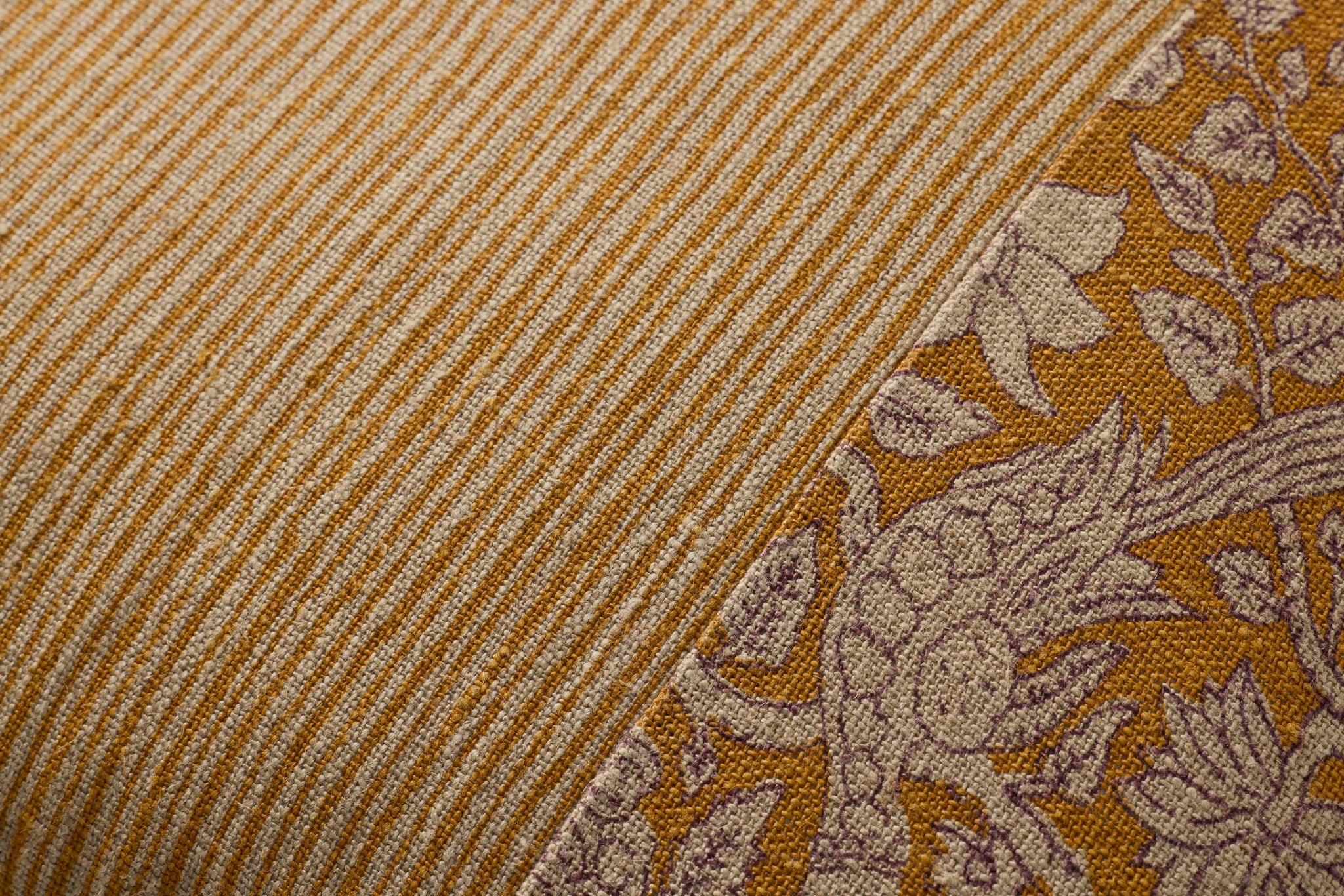Mustard Pillow - Macro Detail (H)