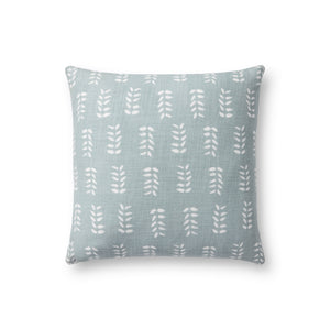 Tully Light Blue Pillow - Aerial Image