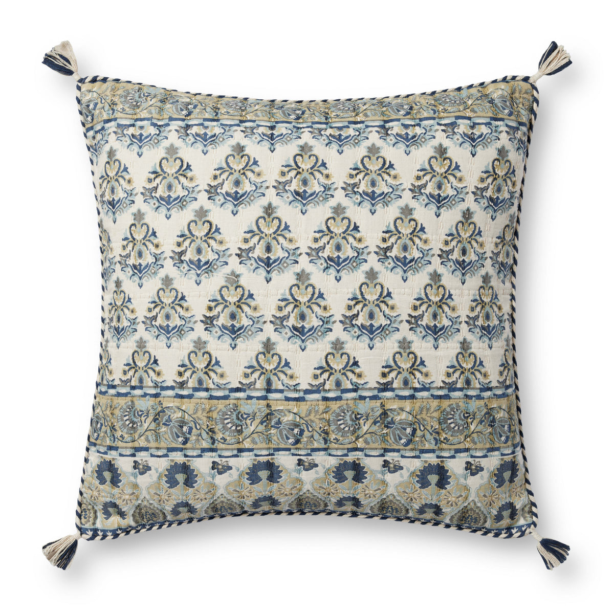 Blue / Multi Pillow - Aerial Image