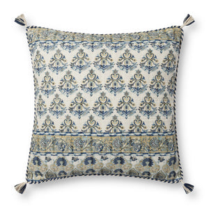 Blue / Multi Pillow - Aerial Image