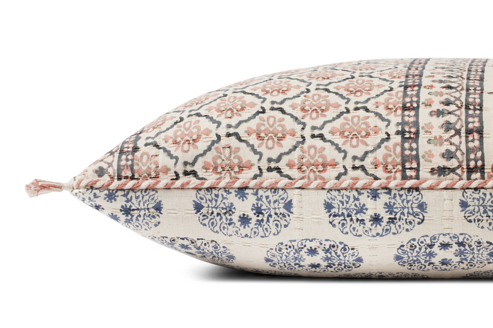Pink / Multi Pillow - Rug Corner (H)