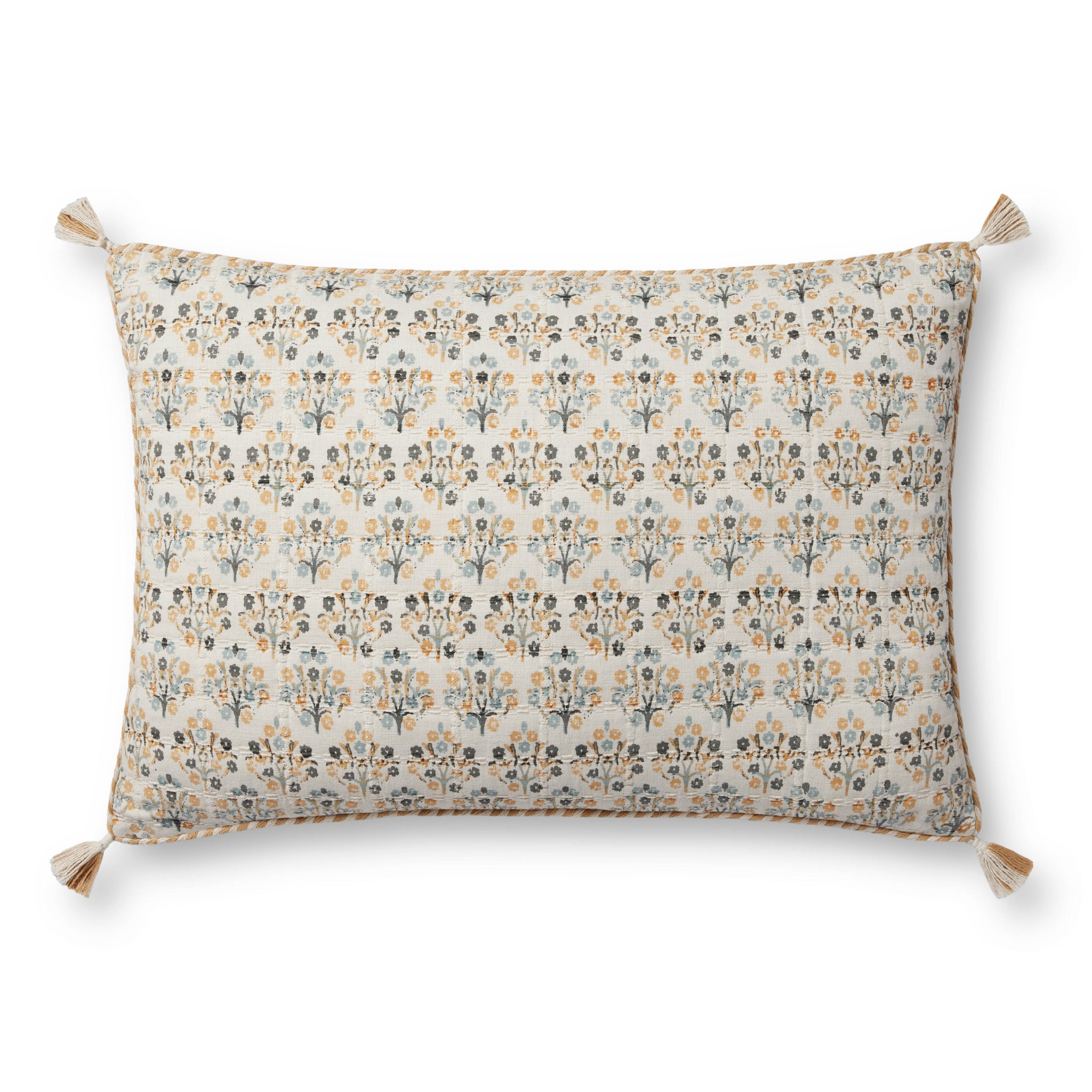 Wheat / Multi Pillow - Aerial Product Image Reverse (V)
