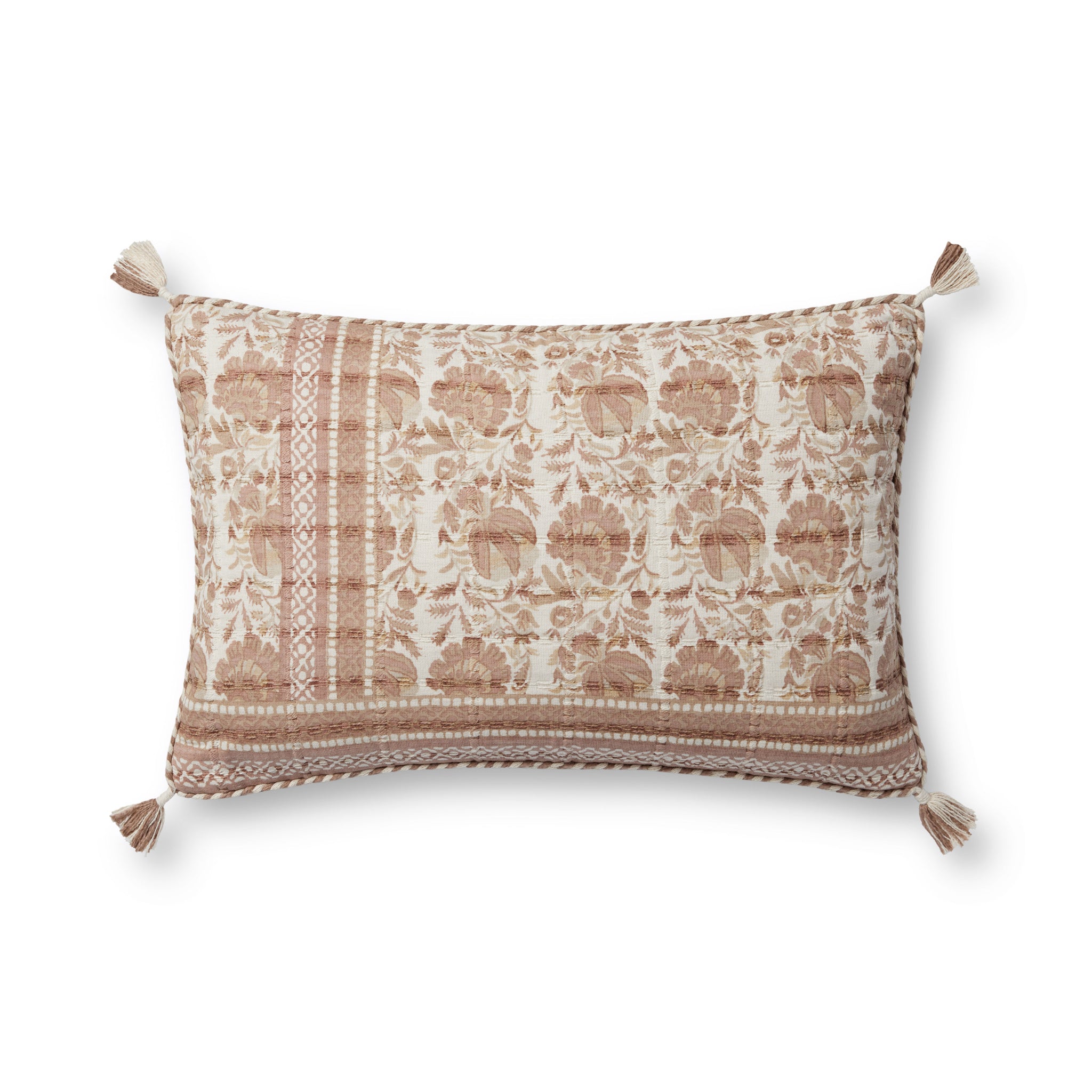 Blush / Ivory Pillow - Aerial Image