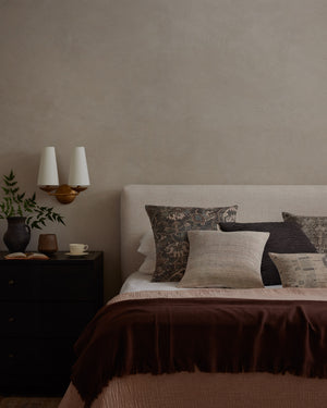 Charcoal Pillow - Roomscene #2 (V)