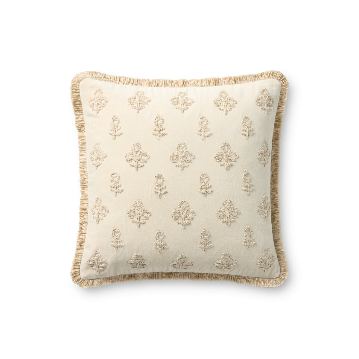 Darla Ivory Pillow - Aerial Image