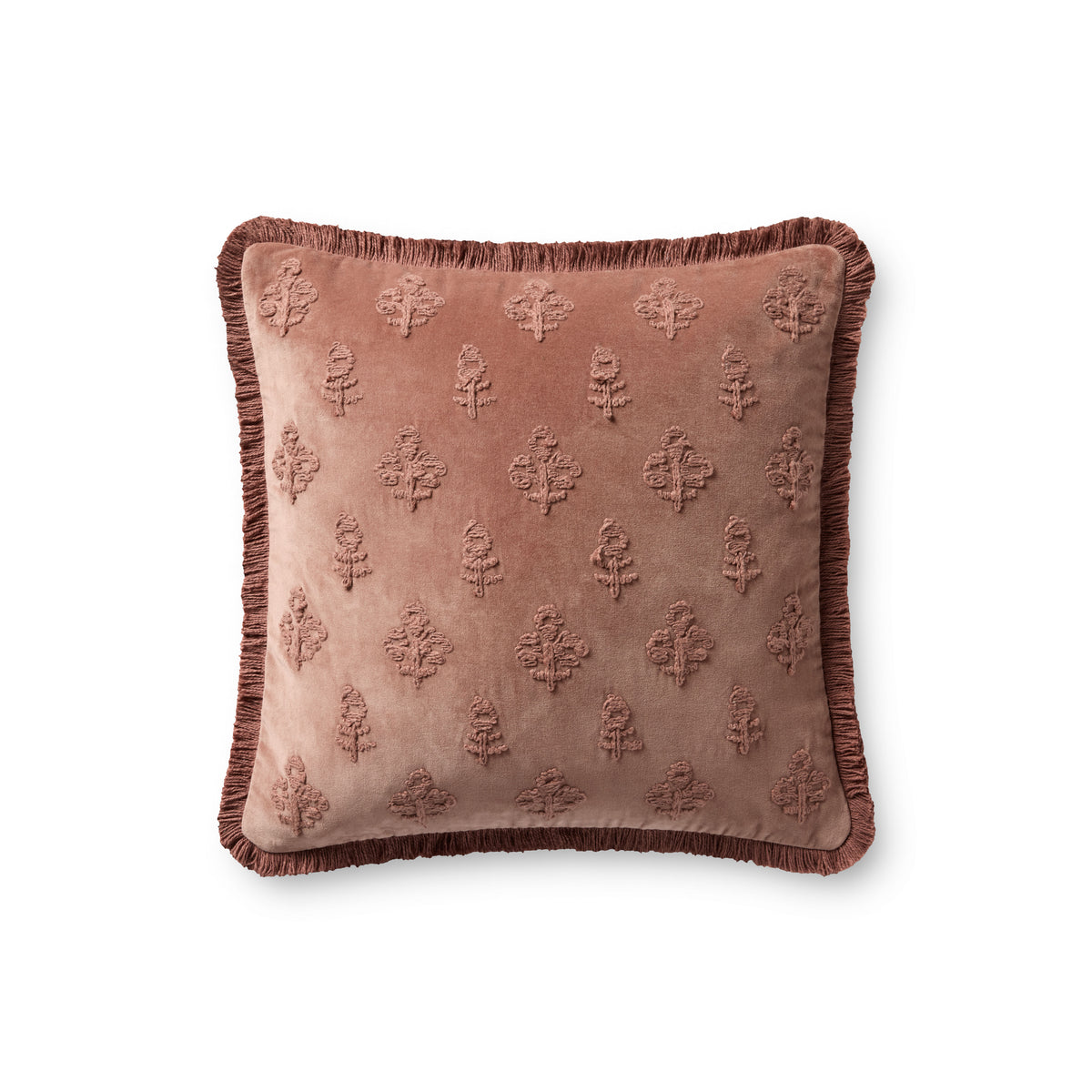 Darla Mauve Pillow - Aerial Image