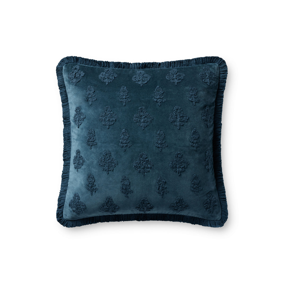 Darla Navy Pillow - Aerial Image