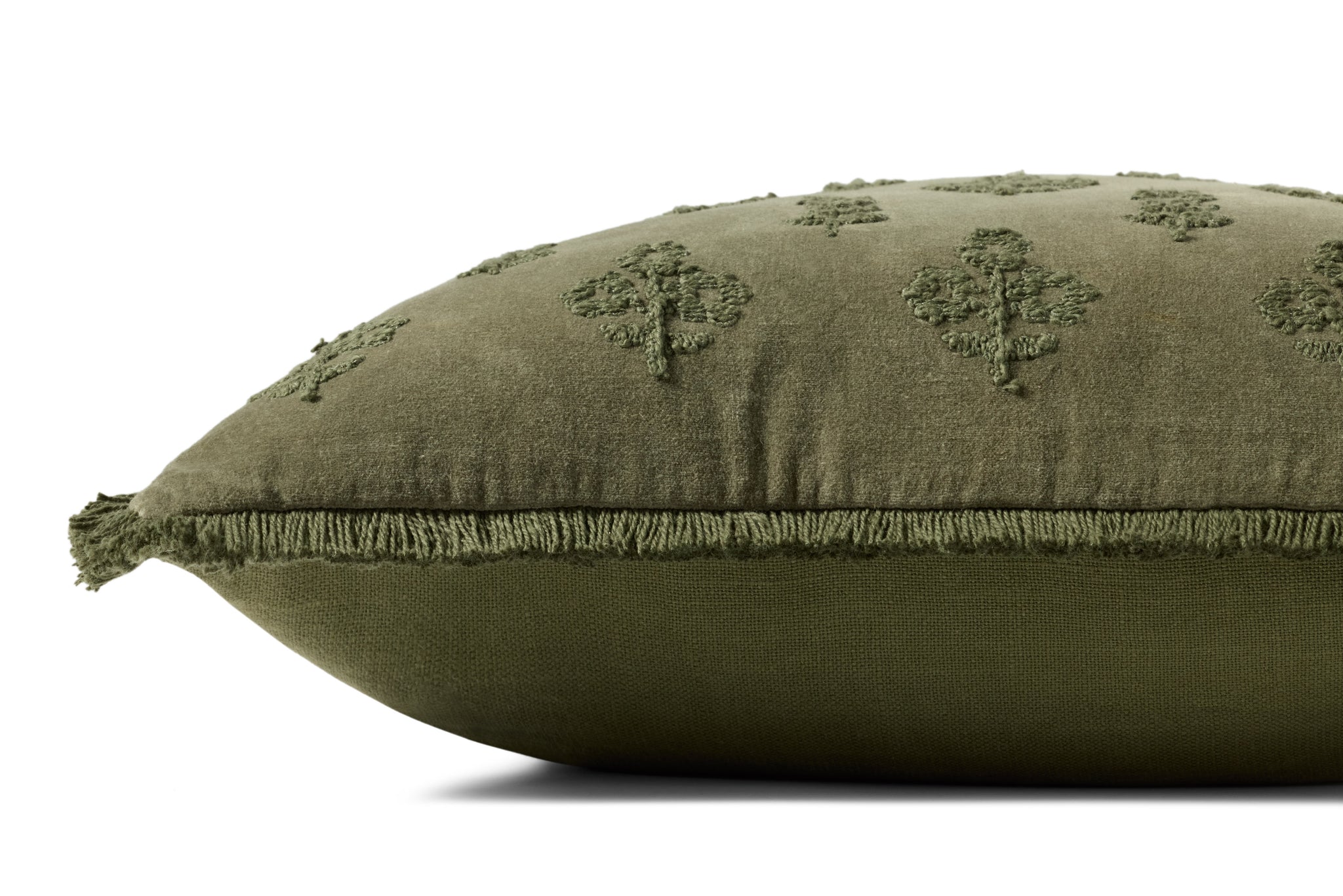 Darla Olive Pillow - Rug Corner (H)