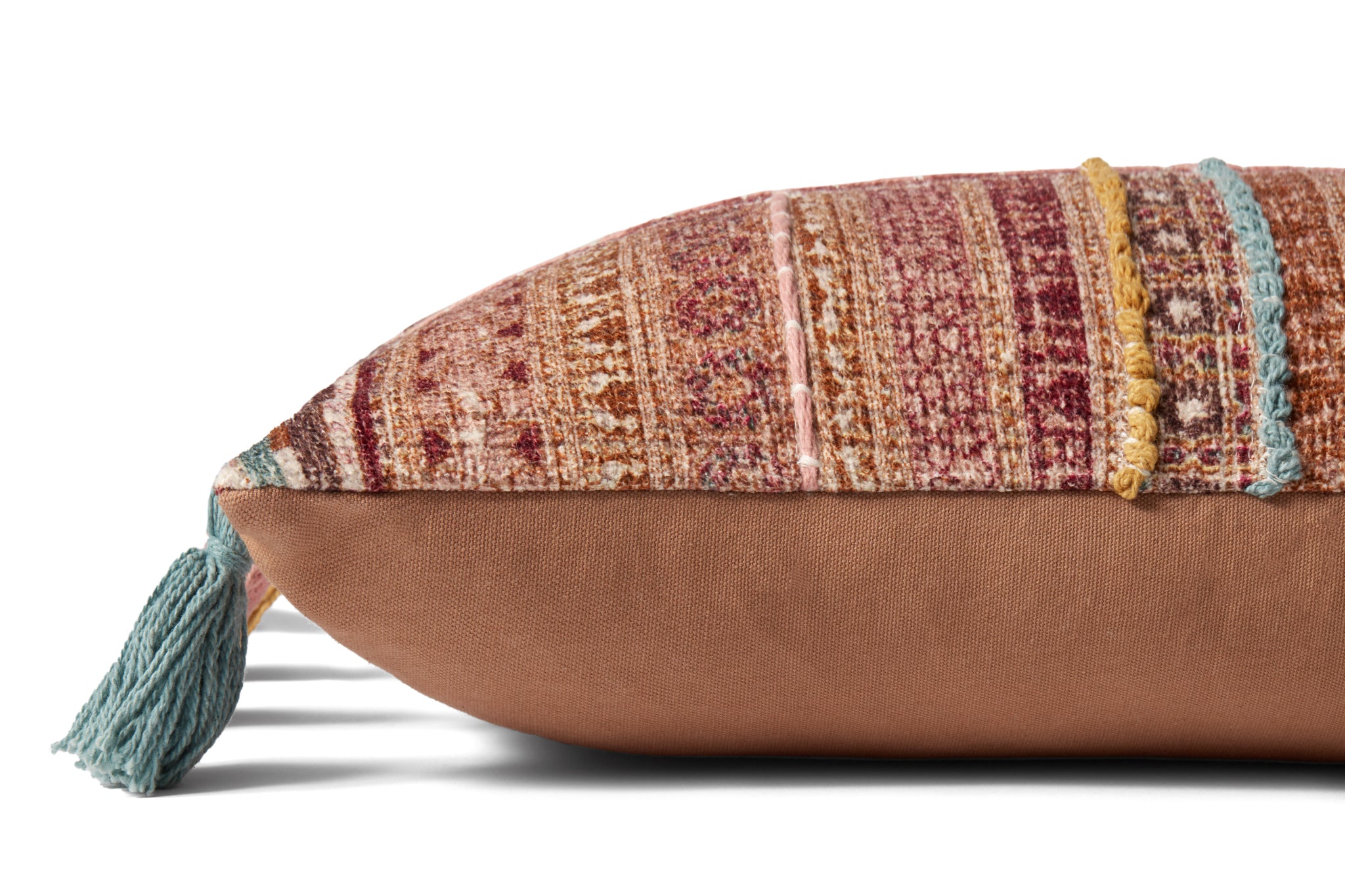 Brick / Multi Pillow - Rug Corner (H)