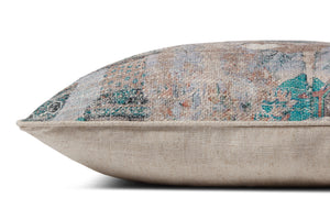 Brown / Multi Pillow - Rug Corner (H)