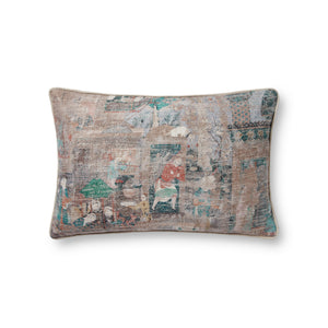 Brown / Multi Pillow - Aerial Image