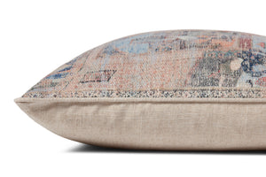 Taupe / Multi Pillow - Rug Corner (H)