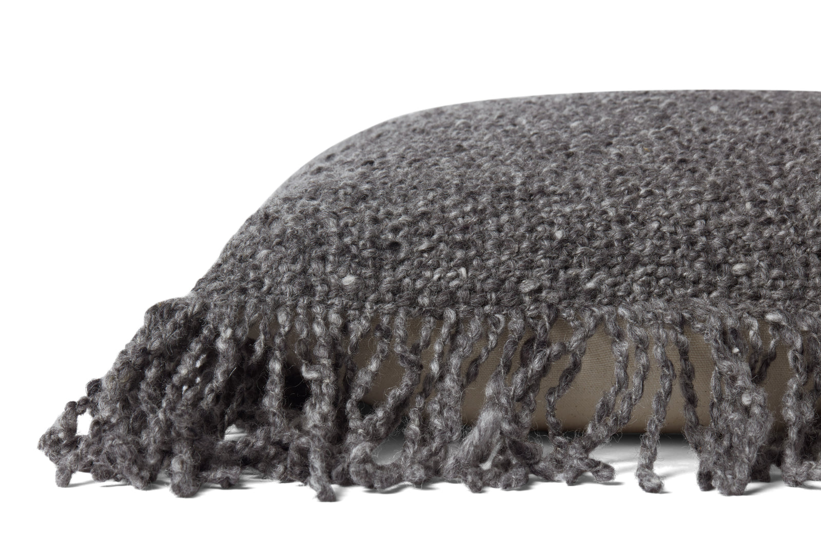 Charcoal Pillow (Pattern 2) — a Loloi pillow at Laurie Yapp Home.