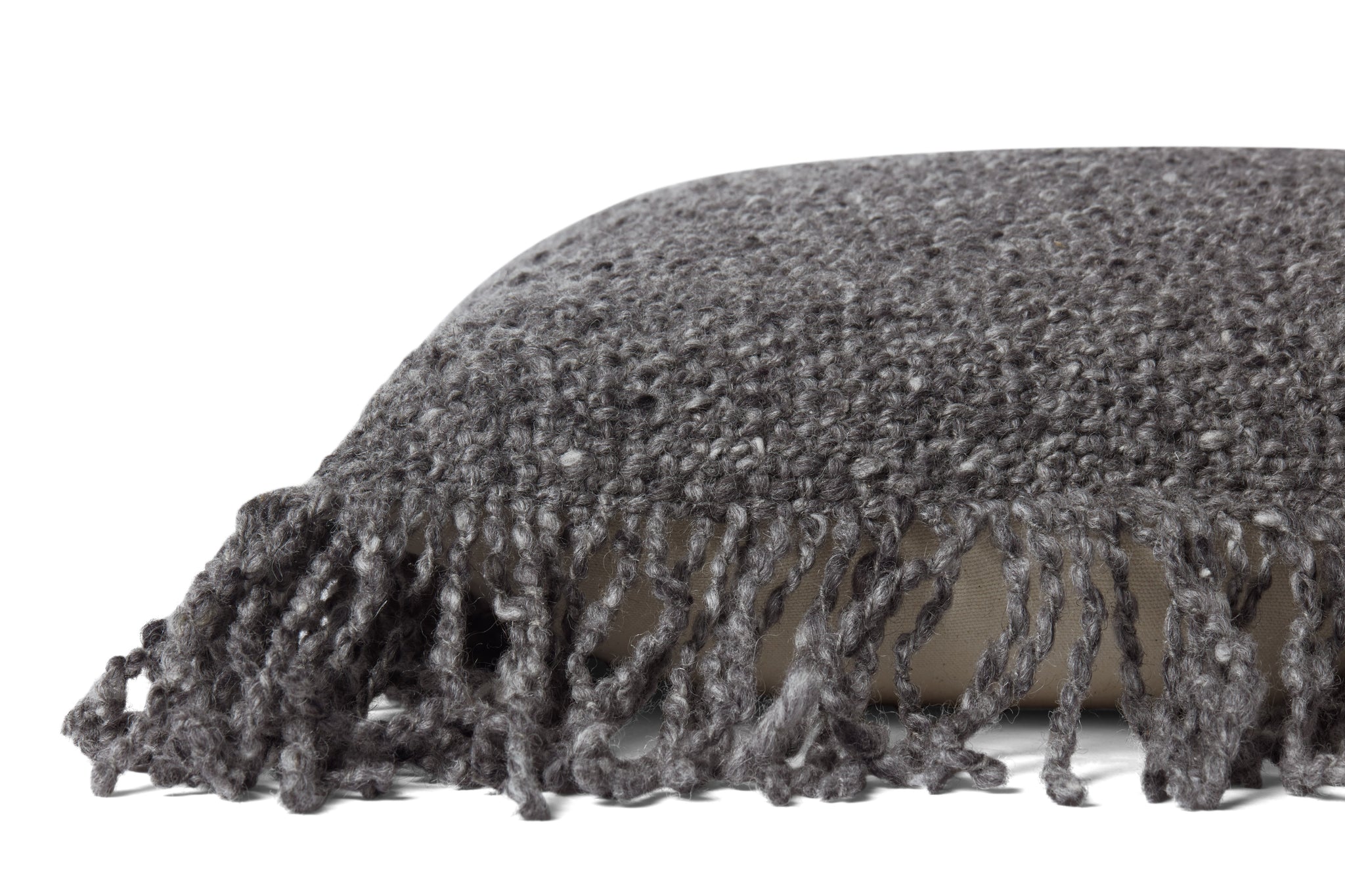 Charcoal Pillow - Rug Corner (H)