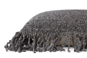 Charcoal Pillow - Rug Corner (H)