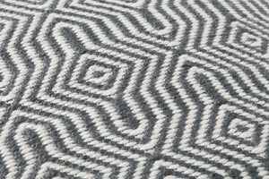 Charcoal / White Pillow - Macro Detail (H)
