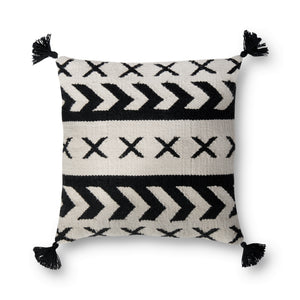 Black / Ivory Pillow - Aerial Image