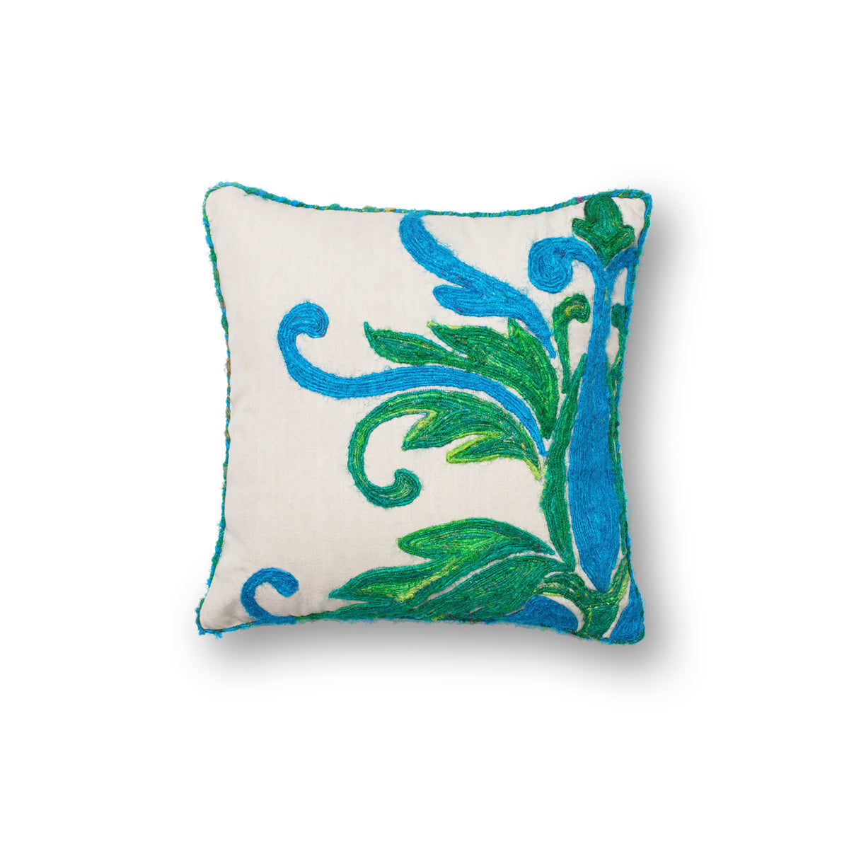 Green / Blue Pillow - Aerial Image