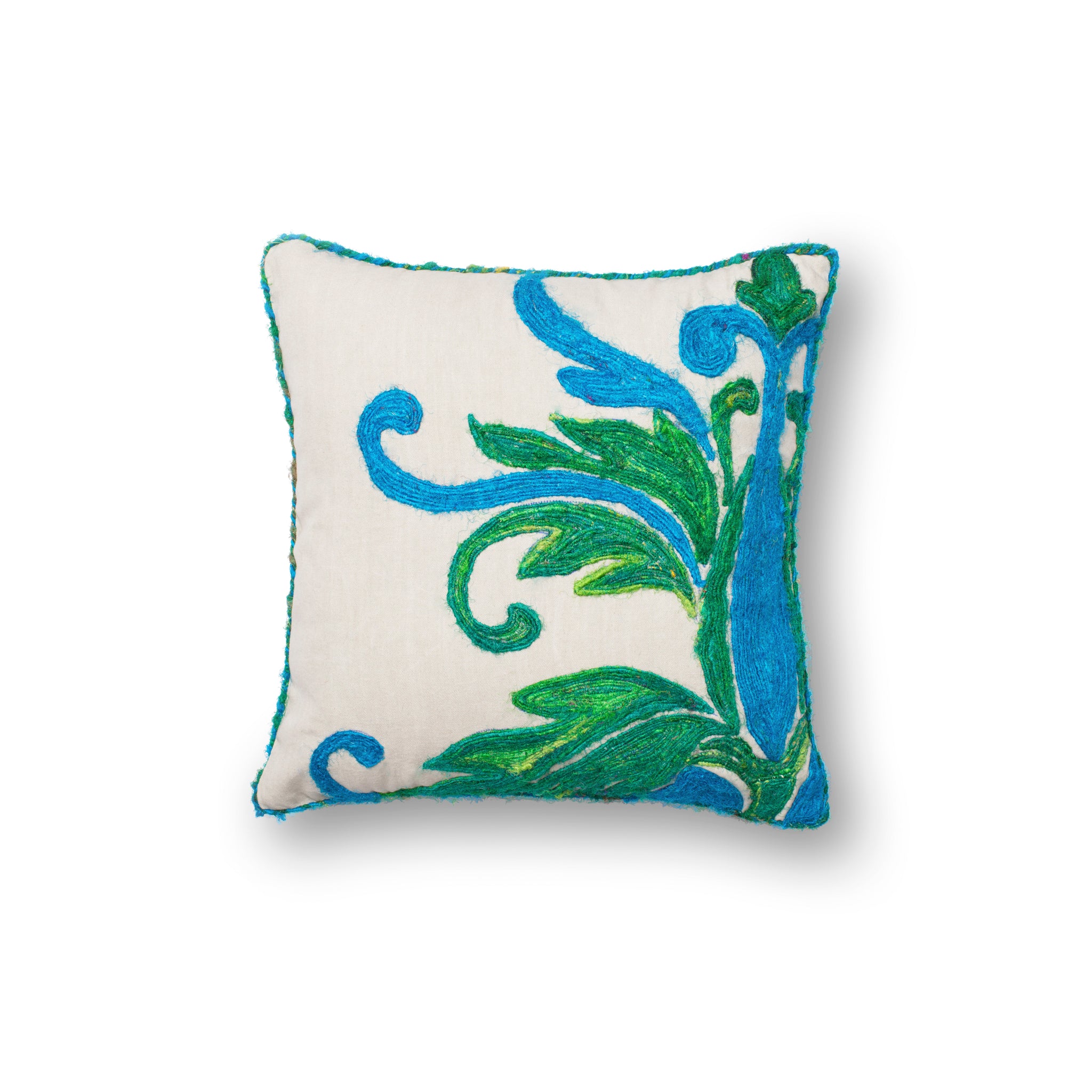 Green / Blue Pillow - Aerial Image